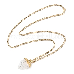 3Pcs Acrylic Rhinestone Pendant Necklaces&nbsp;NJEW-JN05442-01