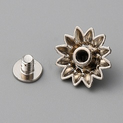 Zinc Alloy Decorative Rivets&nbsp;BUTT-WH0028-38A