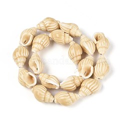 Handmade Printed Porcelain Beads Strand&nbsp;PORC-T133-01F