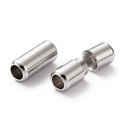 Non-Tarnish 303 Stainless Steel Screw Clasps&nbsp;LS-STAS-L251-001P