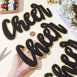 Chenille Towel Embroidery Clothing Patches&nbsp;PATC-WH0816-012