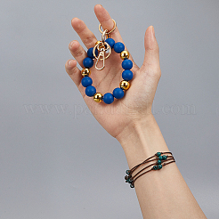 1Pc Zinc Alloy & Silicone Mobile Phone Straps&nbsp;HJEW-PA0001-01B