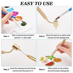 Aluminum Slanting Fine Line Paint Pen&nbsp;AJEW-WH0034-74