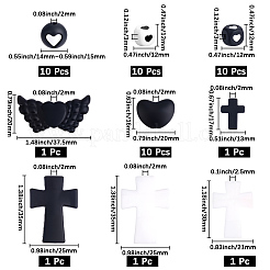 9 Styles Silicone Beads&nbsp;SIL-PA0001-29