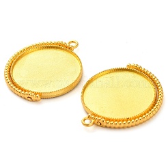 Zinc Alloy Pendant Cabochon Settings&nbsp;FIND-NH0001-13C-G