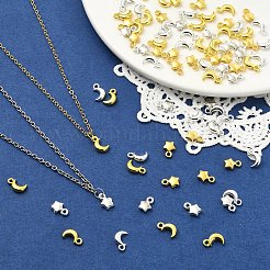120Pcs 4 Styles Alloy Pendants&nbsp;FIND-YW0012-49