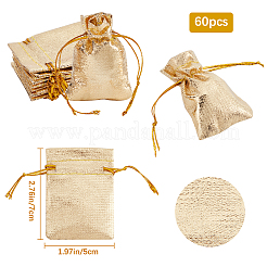 60Pcs Organza Drawstring Bags&nbsp;OP-BBC0001-01A