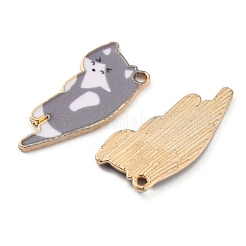 Alloy Enamel Pendants&nbsp;ENAM-WH0054-58A