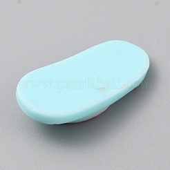 Opaque Resin Cabochons&nbsp;LS-RESI-WH0077-30C