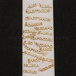 24Pcs 12 Style Golden Brass Pendants&nbsp;KK-LS0001-45
