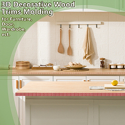 25Pcs Wood Ceiling Molding&nbsp;AJEW-OC0016-05F