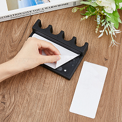 Self Adhesive Plastic Billiard Cue Stick Rack Billiard Table Accessories&nbsp;DIY-WH0430-317A