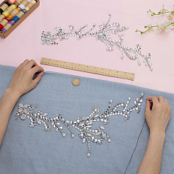 1 Pair Acrylic Flower&nbsp;DIY-FG0008-02