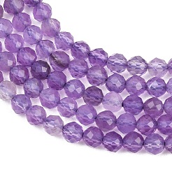 Natural Amethyst Beads Strands&nbsp;G-RM250101-C30