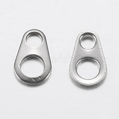 Tarnish Resistant 201 Stainless Steel Chain Tabs&nbsp;STAS-F149-16P-D