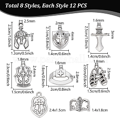 Tibetan Styles Alloy Pendants&nbsp;FIND-PH0027-26