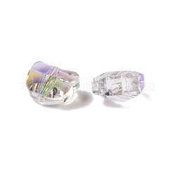 100Pcs Electroplate Glass Beads&nbsp;EGLA-P060-01A-HR03