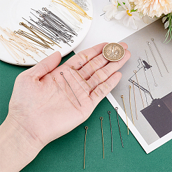 1200Pcs 6 Colors Alloy Eye Pins&nbsp;FIND-PH0025-40