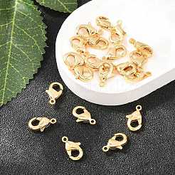 SHEGRACE Brass Lobster Claw Clasps&nbsp;XGR0009G-03G