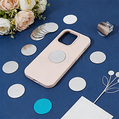 52Pcs Mobile Phone Stand Magnetic Adhesive Sheets&nbsp;AJEW-OC0016-50A
