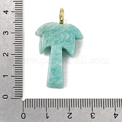 Natural Amazonite Carved Pendants&nbsp;X-G-C282-04D
