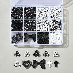 11 Styles Opaque Acrylic Beads&nbsp;SACR-FS0001-42
