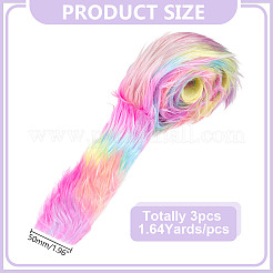 3Pcs Polyester Embroidery Sewing Trimming&nbsp;DIY-HY0002-45