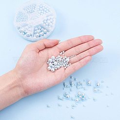 Imitation Pearl Acrylic Beads&nbsp;OACR-PH0001-05C-WH