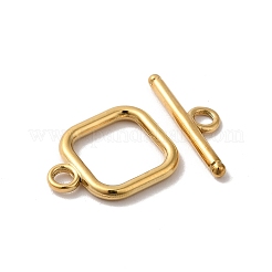 Ion Plating(IP) 304 Stainless Steel Toggle Clasps&nbsp;X-STAS-H212-27G