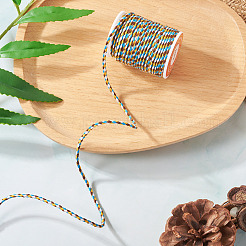 1 Roll Three Color Polycotton Cord Metallic Cord&nbsp;OCOR-TA0002-42A