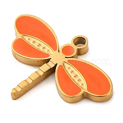304 Stainless Steel Enamel Pendants&nbsp;STAS-M105-25G