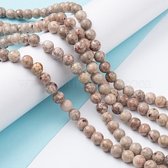 Natural Maifanite/Maifan Stone Beads Strands&nbsp;G-P451-01A-B
