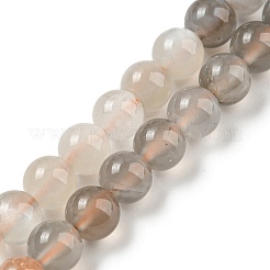 Natural Multi-Moonstone Beads Strands&nbsp;G-P503-6MM-04