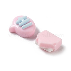 Opaque Resin Cabochons&nbsp;CRES-M026-08