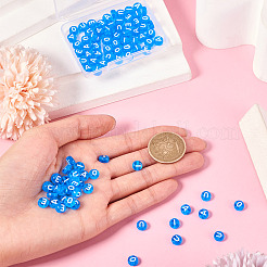100Pcs 5 Styles Transparent Acrylic Beads&nbsp;OACR-TA0003-48B