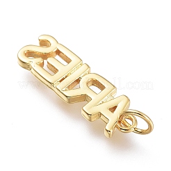 Brass Pendants&nbsp;LS-ZIRC-I048-15G-03