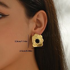 Minimalist Stainless Steel Stud Earrings&nbsp;AU5981-5