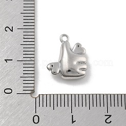 Brass Micro Pave Cubic Zirconia Pendants&nbsp;KK-D283-20P