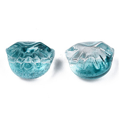 Transparent Spray Painted Glass Beads&nbsp;GLAA-N035-033-C01