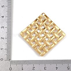 304 Stainless Steel Pendants&nbsp;STAS-P410-42B-G