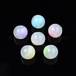 Spray Painted Acrylic Beads&nbsp;MACR-N009-028