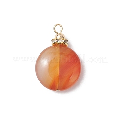 Natural Dyed Red Agate Pendants&nbsp;PALLOY-JF04661