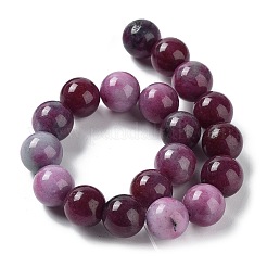 Dyed Natural Malaysia Jade Beads Strands&nbsp;LS-G-G021-01C-08