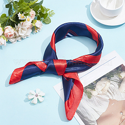 Imitated Silk Fabric Scarf for Women Girls&nbsp;AJEW-CN0007-54