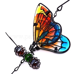 Iron Butterfly Wind Chime&nbsp;HJEW-WH0014-30A