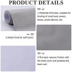 2M Velvet Book Covers&nbsp;DIY-WH0491-88A-01