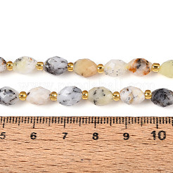 Natural Flower Opal Beads Strands&nbsp;G-N342-53-8x6-14