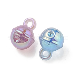 UV Plating Rainbow Iridescent Acrylic Pendants&nbsp;OACR-P010-19