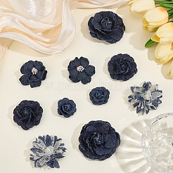 10Pcs 5 Styles Polyester Ornament Accessories&nbsp;DIY-CY0003-20A