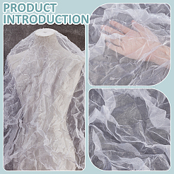 Organza Fabric for DIY Crafts&nbsp;DIY-WH0504-309B